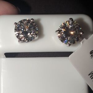 Large Moissy Stud Earrings